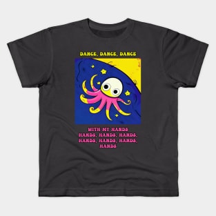 octopus hand dancer Kids T-Shirt